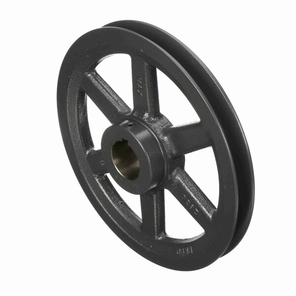 1 Groove Cast Iron Fhp - Finished Bore Sheave, BK90X 1 3/8